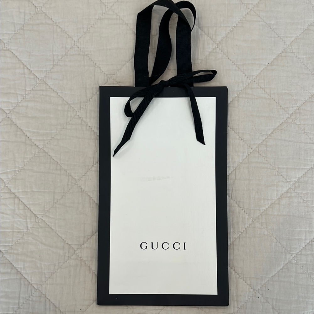 Authentic Gucci Shopping Bag